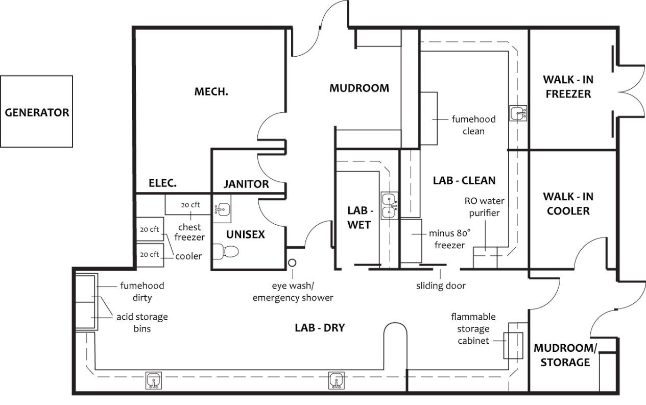 research station floor plans